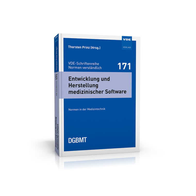 Publikation „Entwicklung und Herstellung medizinischer Software Foto: VDE
