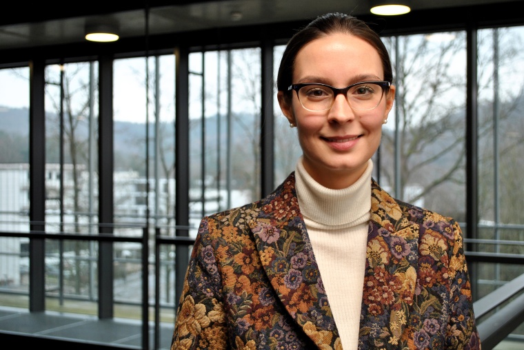 Die Bioinformatikerin Lara Schneider forscht an einem Assistenzsystem, das...