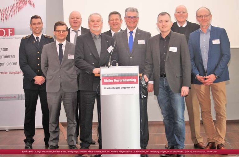 v.l.n.r.: Sascha Keil, Dr. Ingo Weckmann, Hubert Brams, Wolfgang E. Siewert,...