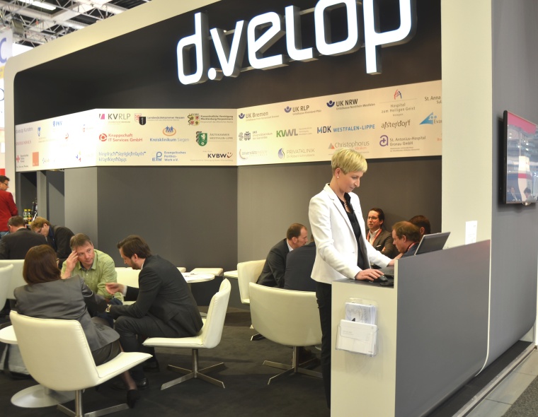 d.velop Messestand