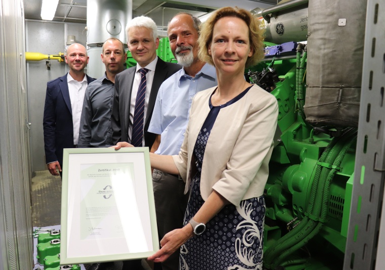 v.l.n.r. Tim Grabowski (MA Techn. Abt.), Markus Kimmeskamp (stellv. TL), Dr....