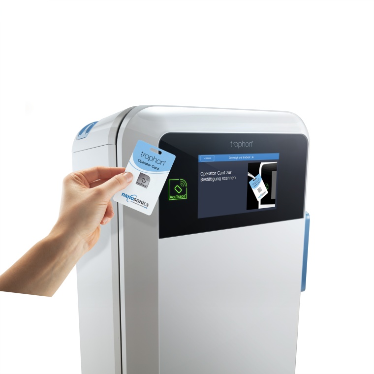 trophon2 bietet mit AcuTrace PLUS eine revisionssichere digitale...