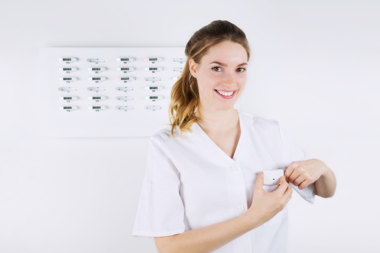 HyHelp Basisstation und Mobilgeräte: „Grünes Licht für den Patienten“