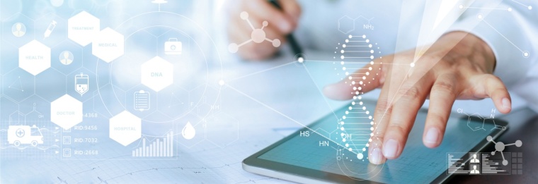 Medizintechnik-Netzwerk-Konzept Foto: Stockfoto ipopba