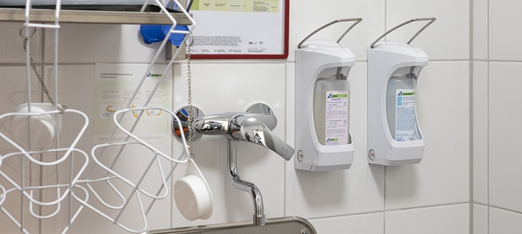 RX Spendersystem Foto: Ophardt Hygiene