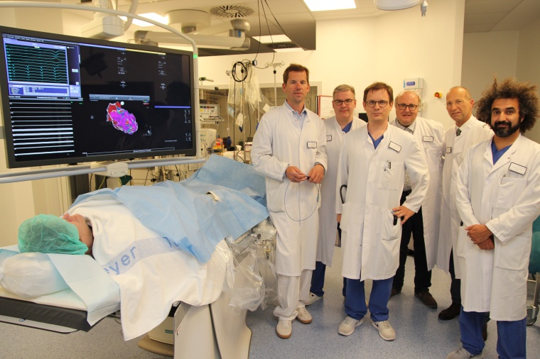 Über die Innovation informierten (von links) Prof. Dr. Peter Milberg, Dr....