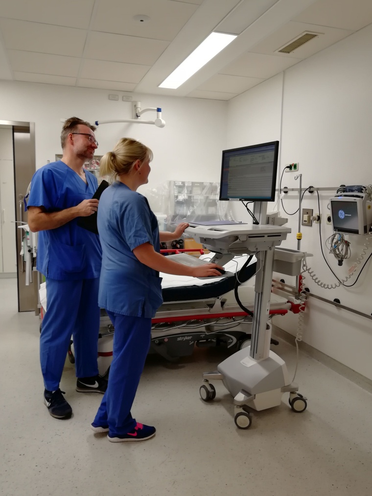 Mobile PC-Visitenwagen von Ergotron