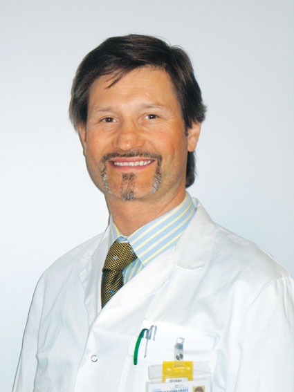 Dr. Alexander Becherer, Chefarzt der Nuklearmedizin, Landeskrankenhaus...