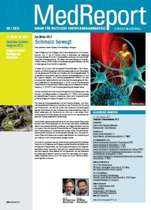 MedReport 30/2012 zum Deutschen Schmerzkongress 2012 in Mannheim