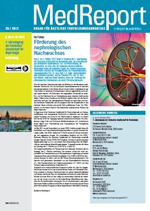 MedReport 29/2012 zur 4. Jahrestagung der Deutschen Gesellschaft für...