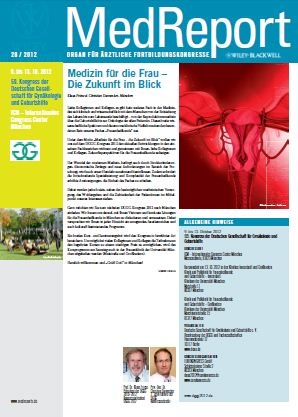 MedReport 28/2012 zum 59. Kongress der Deutschen Gesellschaft für Gynäkologie...