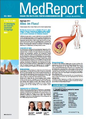MedReport 23/2012 zur 41. Jahrestagung der Deutschen Gesellschaft für...
