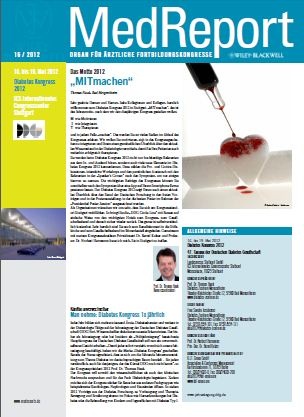 MedReport 16/2012 zum Diabetes Kongress 2012 - 47. Tagung der Deutschen...