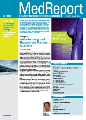 MedReport 20/2012 zur 32. Jahrestagung der Deutschen Gesellschaft für Senologie