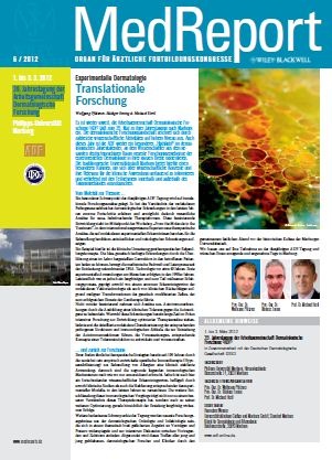 MedReport 6/2012 zur 39. Jahrestagung der Arbeitsgemeinschaft Dermatologische...