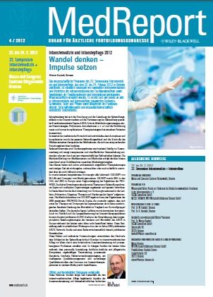 MedReport 4/2012 zum 22. Symposium Intensivmedizin + Intensivpflege