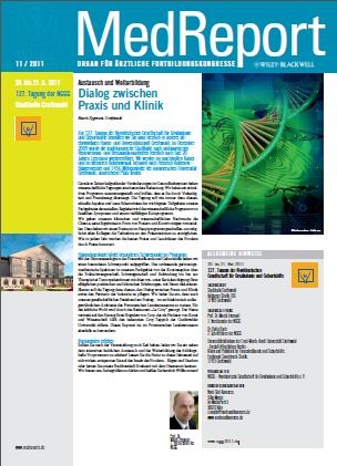 MedReport 11 2011 zur 127. Tagung der Norddeutschen Gesellschaft für...