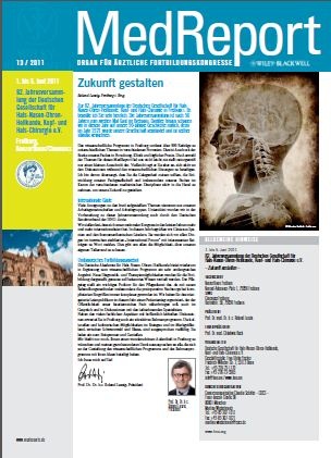 MedReport 13 2011 zur 82. Jahresversammlung der Deutschen Gesellschaft für...