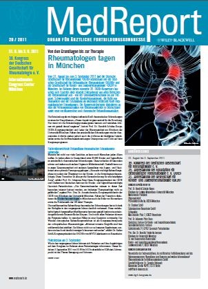 MedReport 20 2011 zum 39. Kongress der Deutschen Gesellschaft für...
