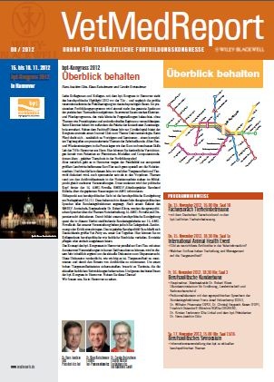 VetMedReport 8 2012 zum bpt-Kongress 2012