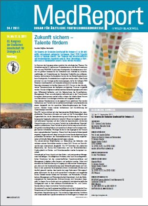 MedReport 24 2011 zum 63. Kongress der Deutschen Gesellschaft für Urologie e.V.