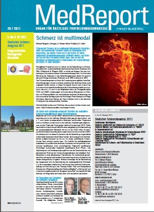 MedReport 28 2011 zum Deutscher Schmerzkongress 2011