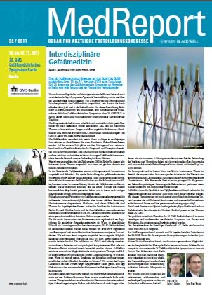 MedReport 35 2011 zum 26. GMS Gefäßmedizinischen Symposium Berlin