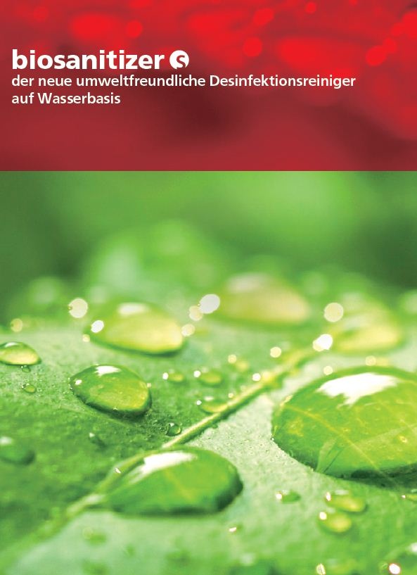 Biosanitizer - Der neue umweltfreundliche Desinfektionsreiniger auf Wasserbasis