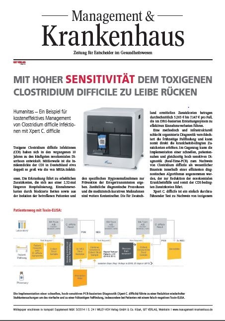 Mit hoher Sensitivität dem toxigenen Clostridium difficile zu Leibe rücken