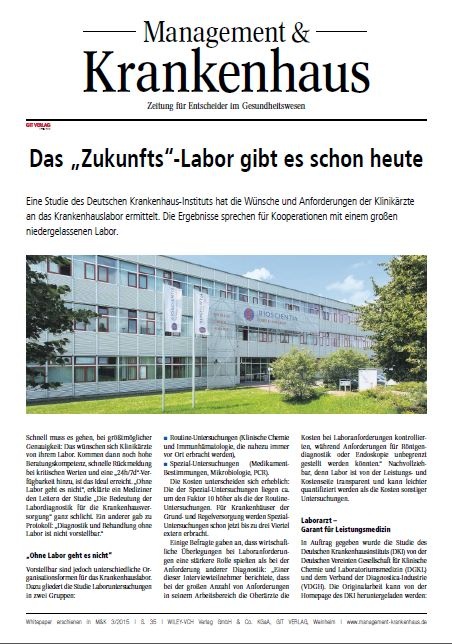 Das „Zukunfts“-Labor gibt es schon heute
