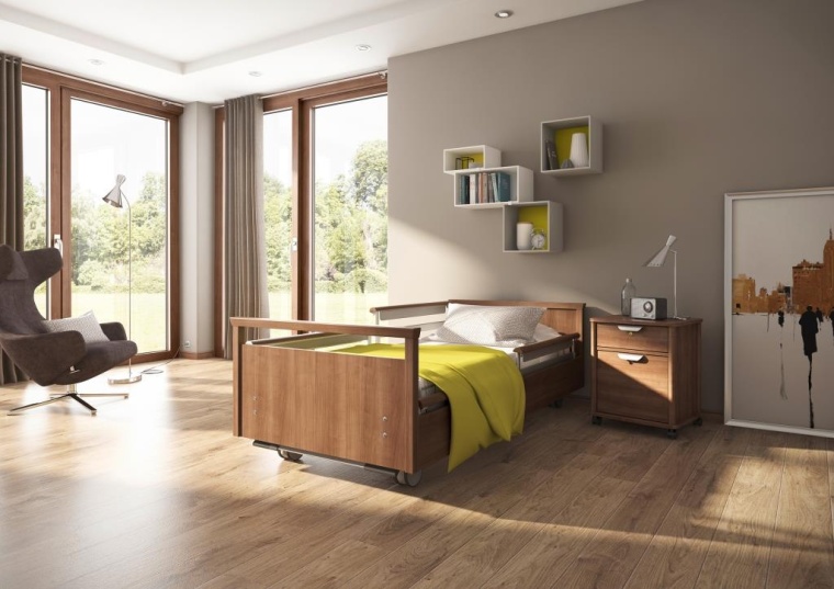 Mit dem Niedrigpflegebett sentida 6 ist wissner-bosserhoff eine konsequente und...