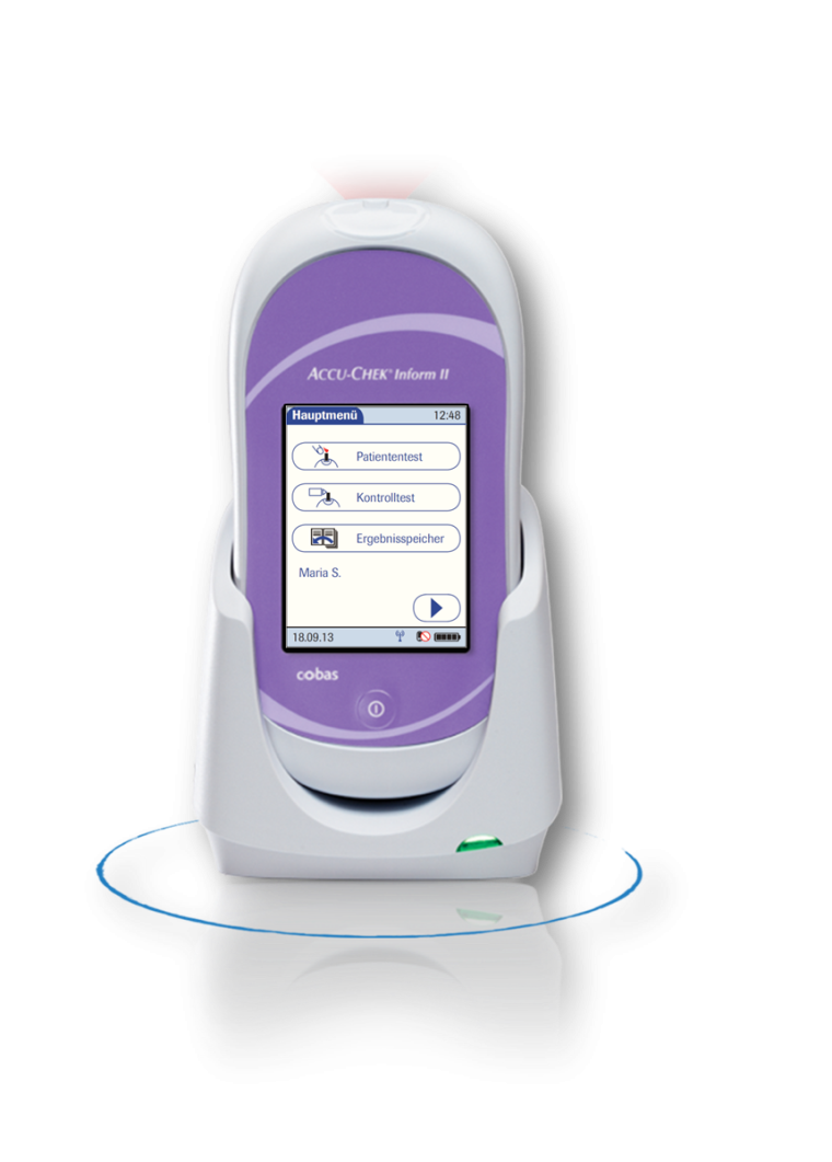 Accu-Chek Inform II von Roche ist ein voll integrierbares...