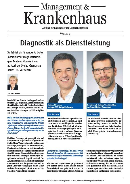 Diagnostik als Dienstleistung