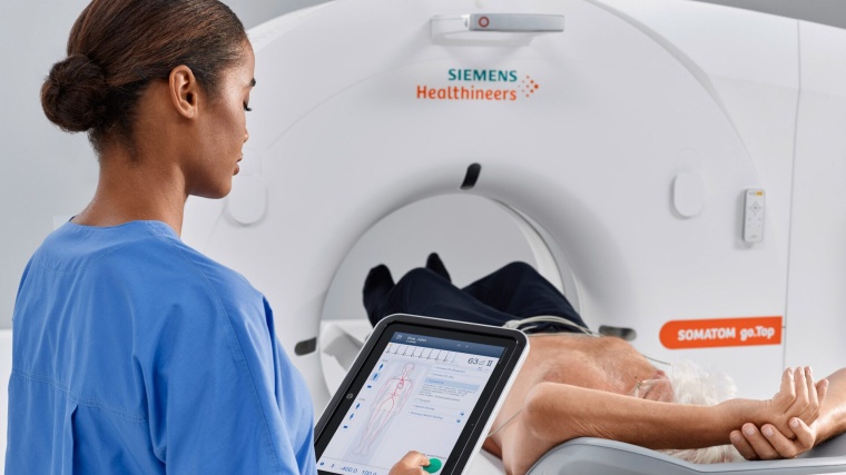 CT-Scanner Somatom go.Top. Foto: Siemens Healthineers