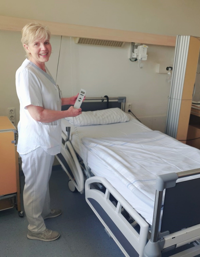 Betten. Foto: Krankenhaus Porz am Rhein