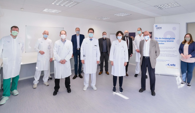 Eröffnung in Zeiten von Corona: Prof. Hugo Van Aken, Prof. Annalen Bleckmann...