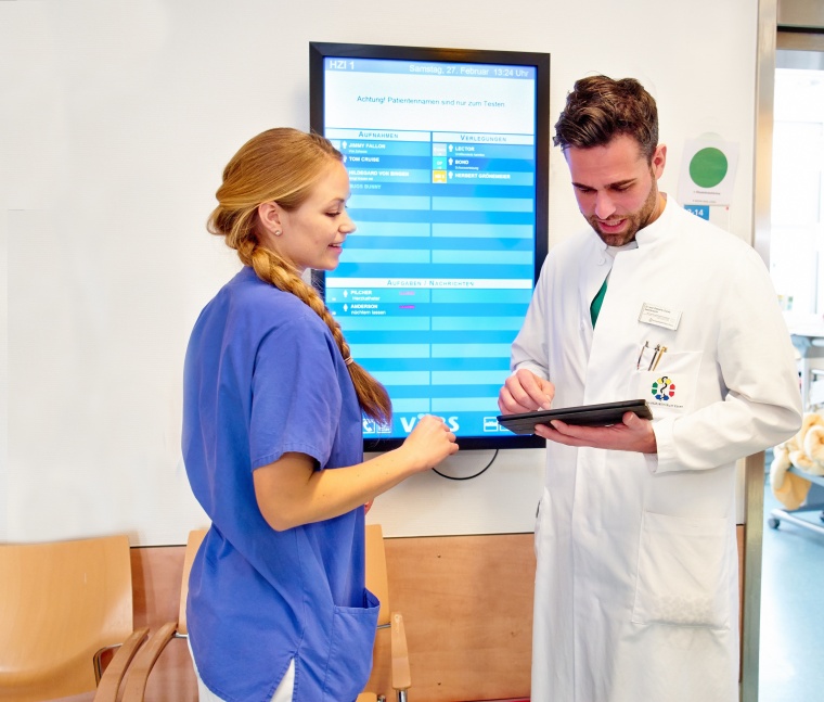 VIIBS im Einsatz auf der Intensivstation