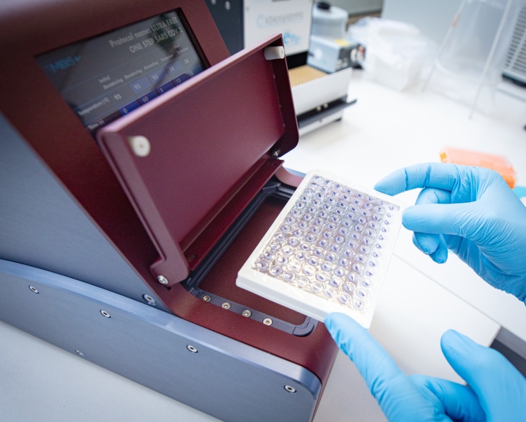 Mit dem in der neuen Studie genutzten Thermocycler sind pro Stunde rund 570...