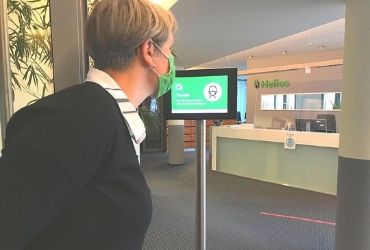 Helios führt Maskenscanner in allen Kliniken ein Foto: Helios