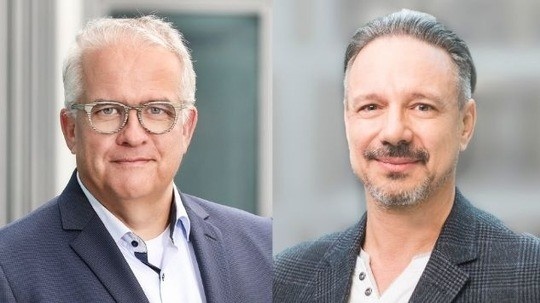 Dr. Francesco De Meo (rechts) übernimmt den Vorsitz der Helios...