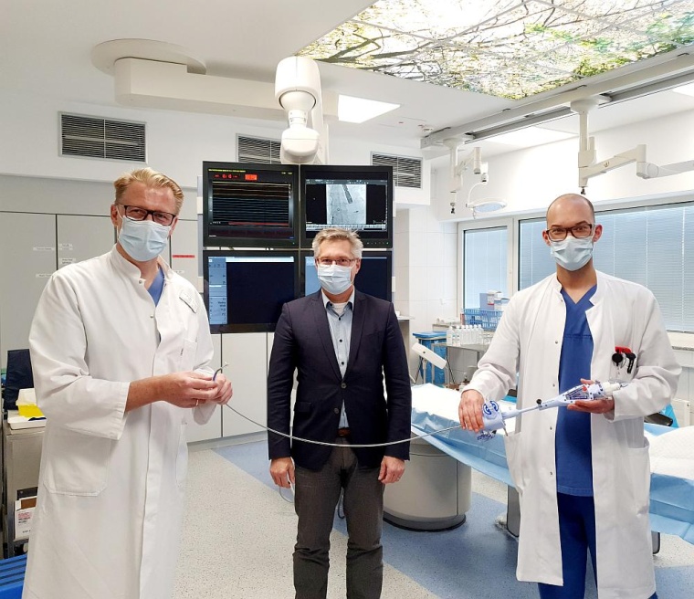 Prof. Dr. Marc Horlitz, Chefarzt der Klinik für Kardiologie,...