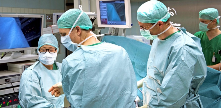 Der OP des Krankenhauses Barmherzige Brüder