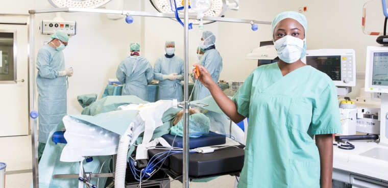 Operationen im OP des Klinikums Dritter Orden