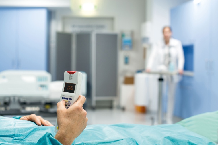 Service-Rufe direkt vom Patiententerminal: Visocall IP bietet Möglichkeiten,...