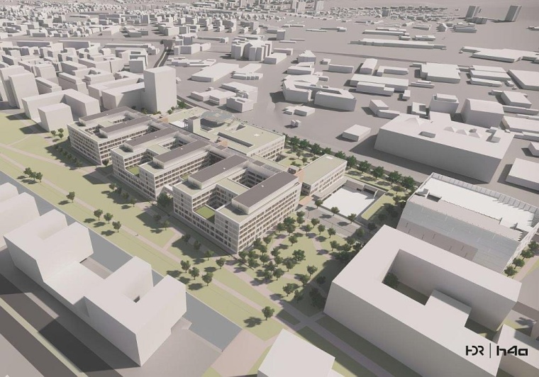 Beim Flugfeldklinikum begleitet das BIM-Modell das Klinikgebäude über seine...