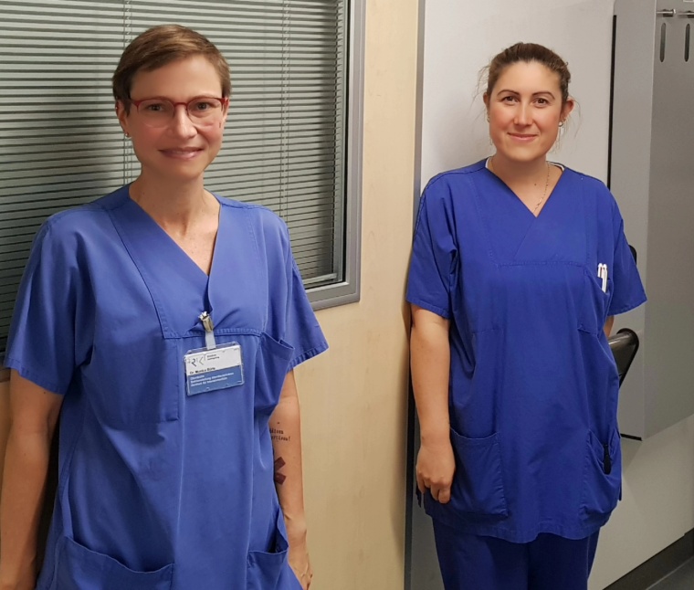 Dr. Monica Bürle (links) und Derin Tülay (rechts) leiten gemeinsam das neue...