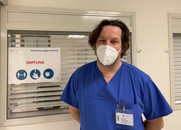 Dr. Jörg Metzner, Leiter der Zentralen Notaufnahme an den Sana Kliniken Lübeck