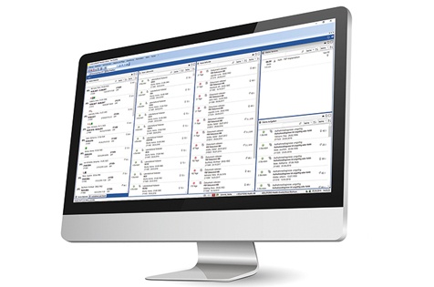 Das ClinicCentre Cockpit zeigt dem Anwender seine Patienten, wichtige...