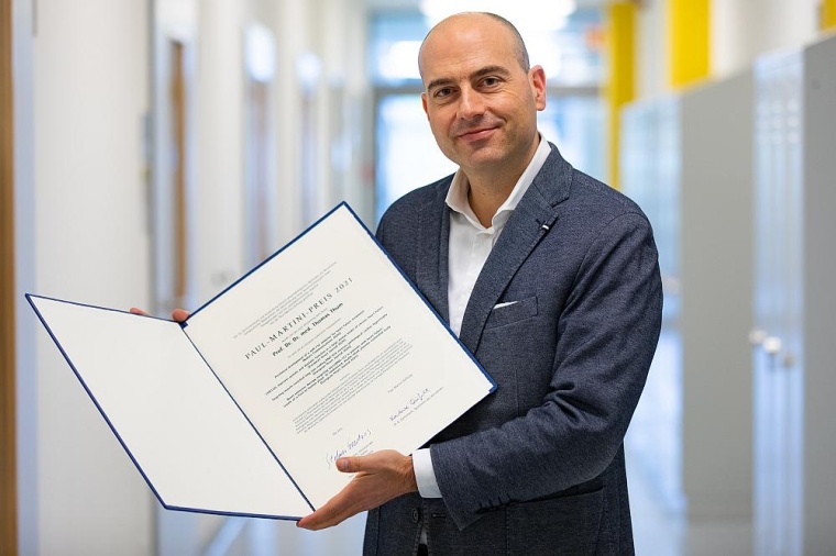 Paul-Martini-Preisträger Prof. Dr. Dr. med. Thomas Thum, Kardiologe der MHH...