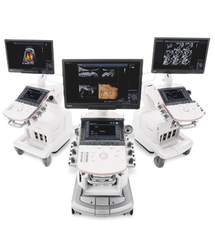 Aplio Ultraschallgeräte Foto: Canon